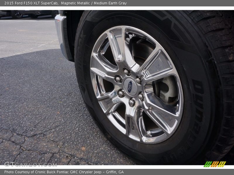 Magnetic Metallic / Medium Earth Gray 2015 Ford F150 XLT SuperCab