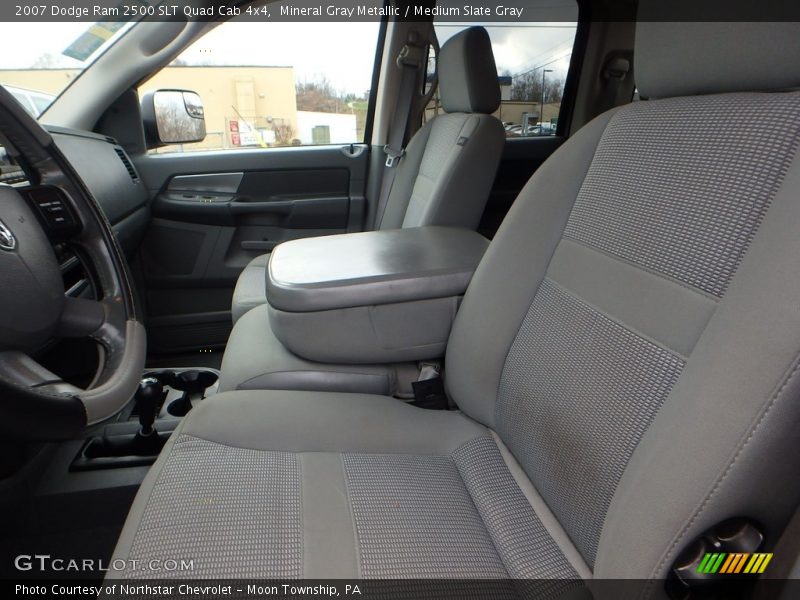 Mineral Gray Metallic / Medium Slate Gray 2007 Dodge Ram 2500 SLT Quad Cab 4x4