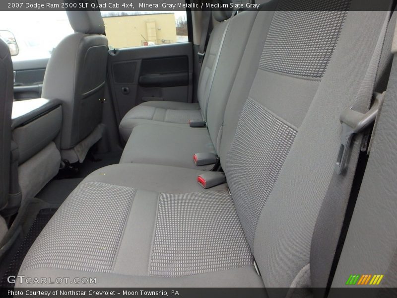 Mineral Gray Metallic / Medium Slate Gray 2007 Dodge Ram 2500 SLT Quad Cab 4x4
