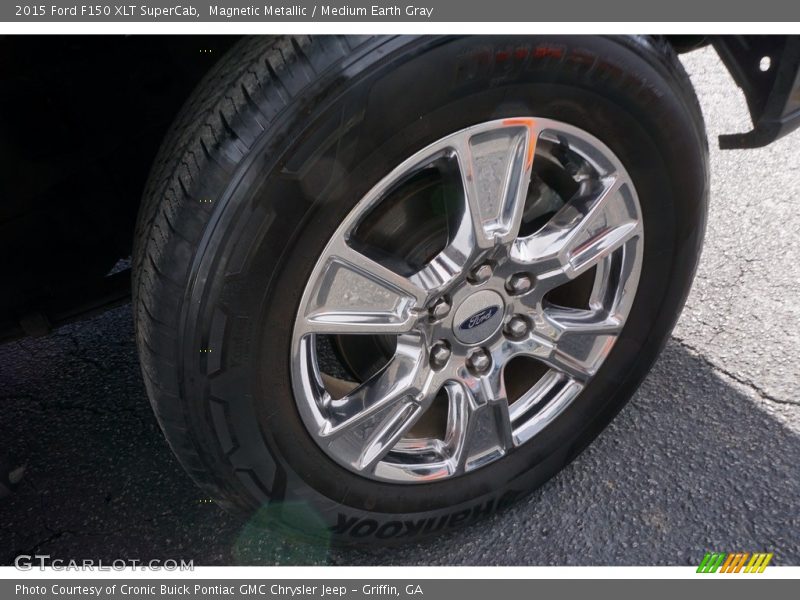Magnetic Metallic / Medium Earth Gray 2015 Ford F150 XLT SuperCab