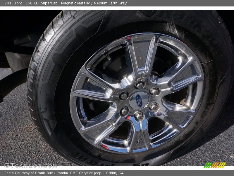 Magnetic Metallic / Medium Earth Gray 2015 Ford F150 XLT SuperCab