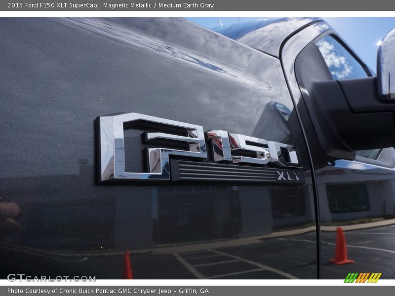 Magnetic Metallic / Medium Earth Gray 2015 Ford F150 XLT SuperCab