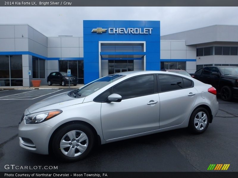 Bright Silver / Gray 2014 Kia Forte LX