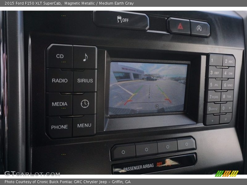 Magnetic Metallic / Medium Earth Gray 2015 Ford F150 XLT SuperCab