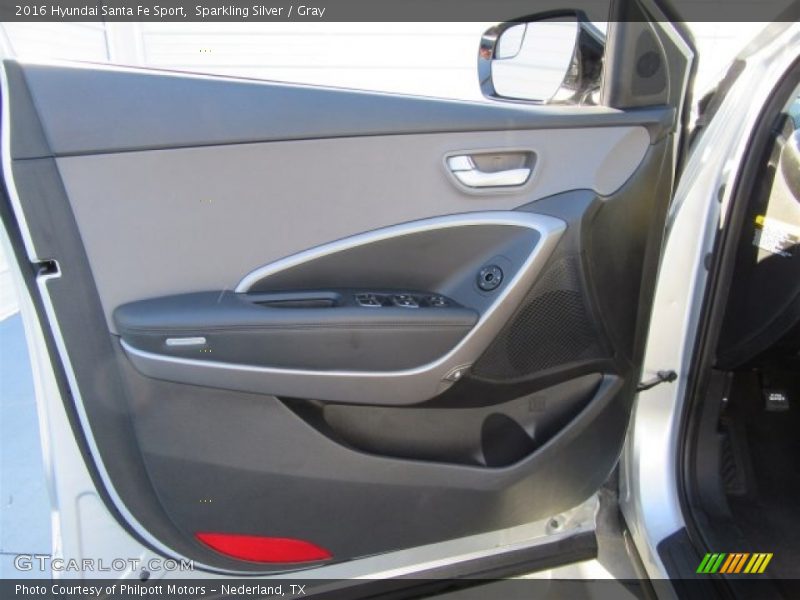 Sparkling Silver / Gray 2016 Hyundai Santa Fe Sport