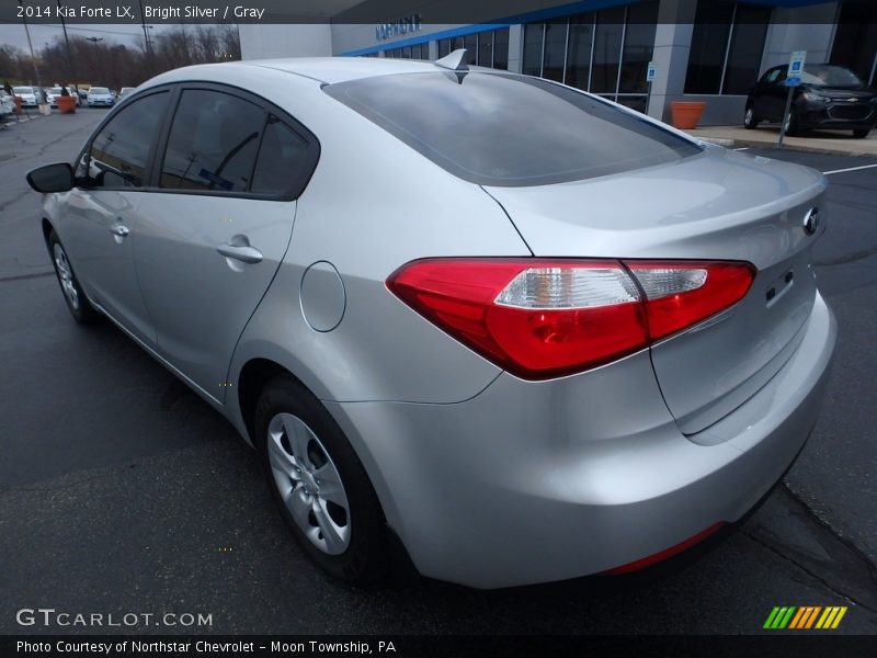 Bright Silver / Gray 2014 Kia Forte LX