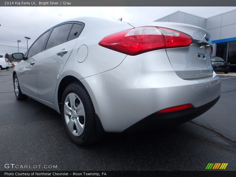 Bright Silver / Gray 2014 Kia Forte LX