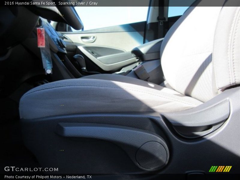 Sparkling Silver / Gray 2016 Hyundai Santa Fe Sport