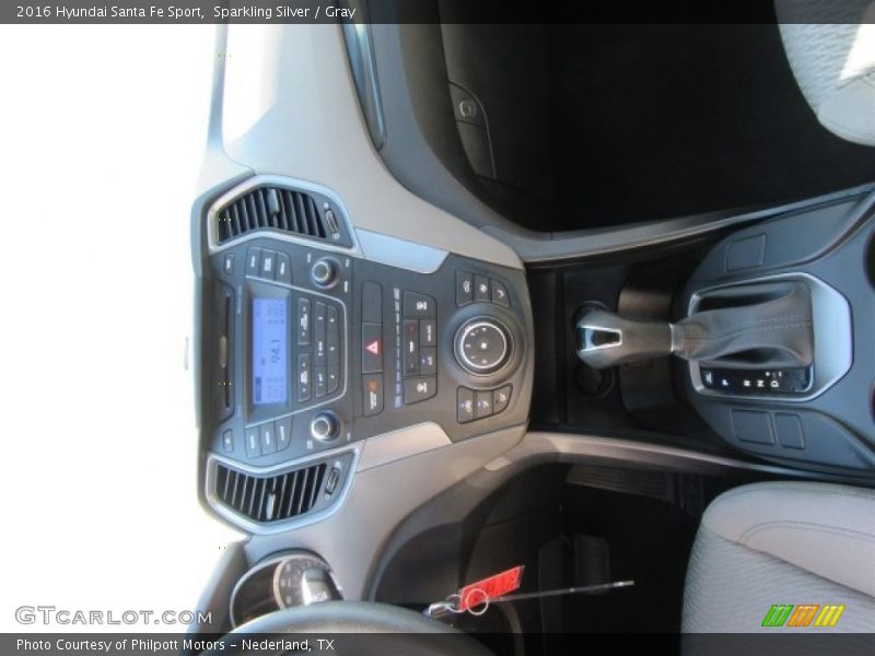 Sparkling Silver / Gray 2016 Hyundai Santa Fe Sport