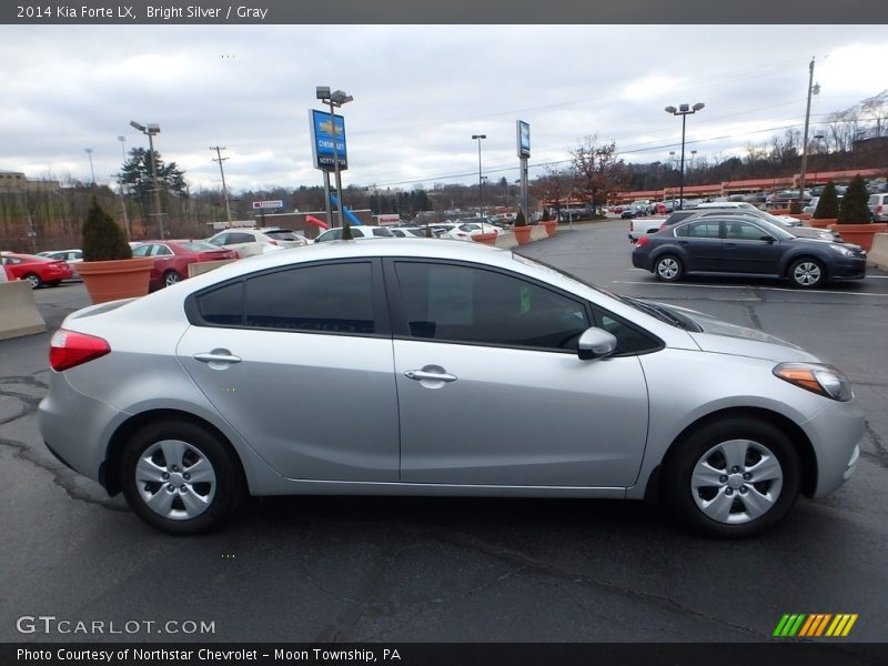 Bright Silver / Gray 2014 Kia Forte LX