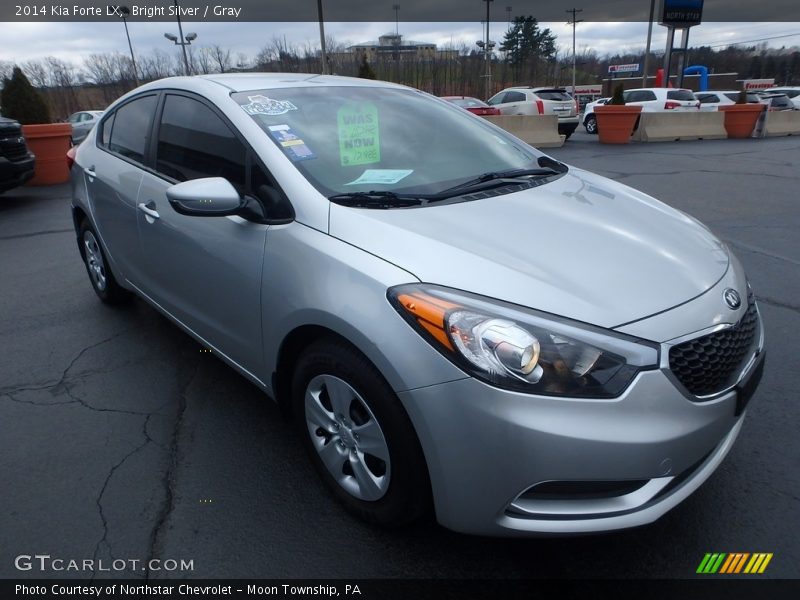 Bright Silver / Gray 2014 Kia Forte LX