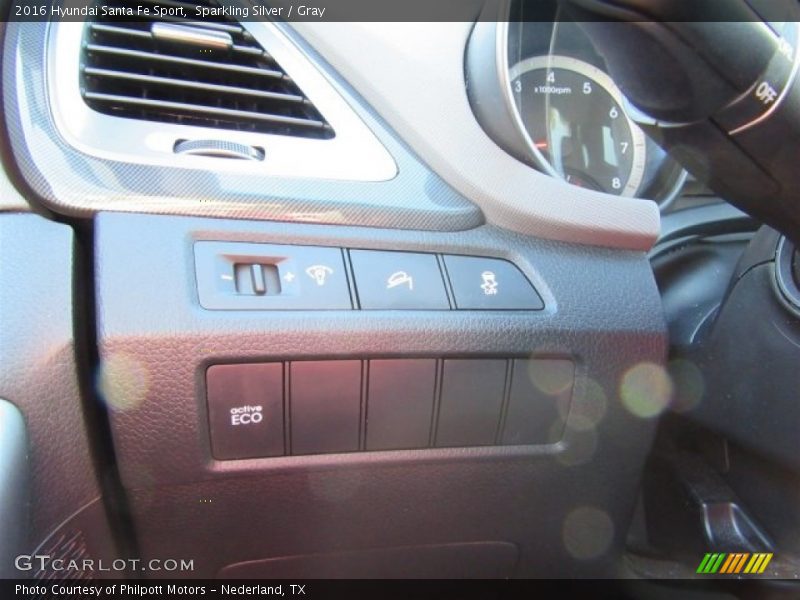 Sparkling Silver / Gray 2016 Hyundai Santa Fe Sport