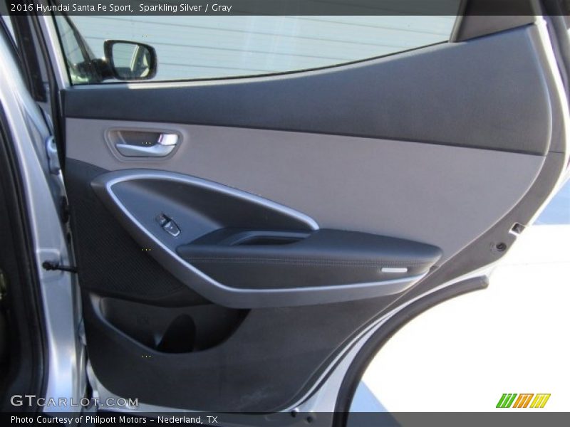 Sparkling Silver / Gray 2016 Hyundai Santa Fe Sport