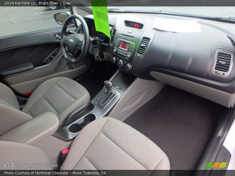 Bright Silver / Gray 2014 Kia Forte LX