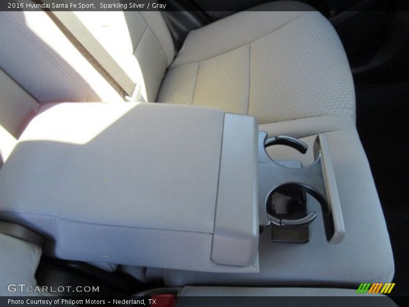 Sparkling Silver / Gray 2016 Hyundai Santa Fe Sport
