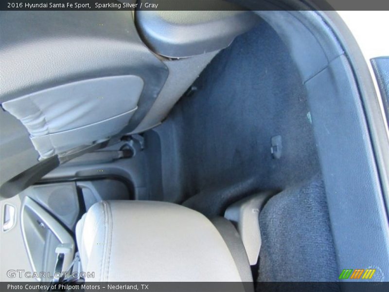 Sparkling Silver / Gray 2016 Hyundai Santa Fe Sport