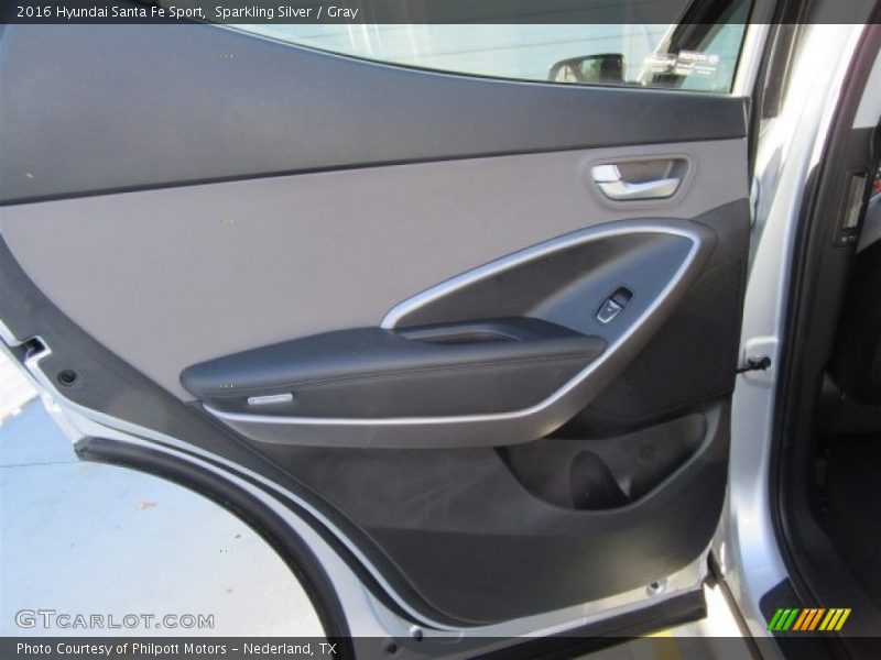 Sparkling Silver / Gray 2016 Hyundai Santa Fe Sport