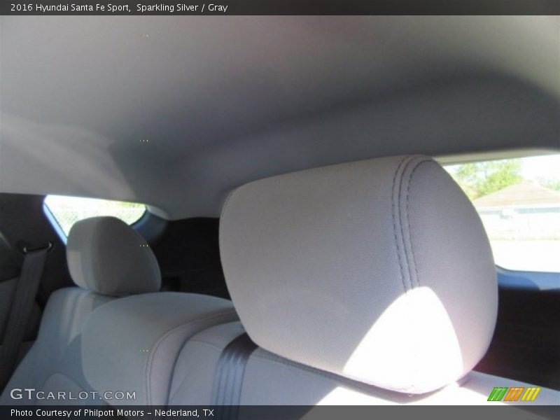 Sparkling Silver / Gray 2016 Hyundai Santa Fe Sport