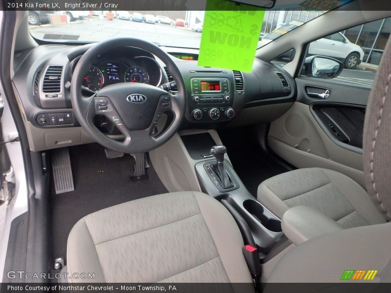 Bright Silver / Gray 2014 Kia Forte LX