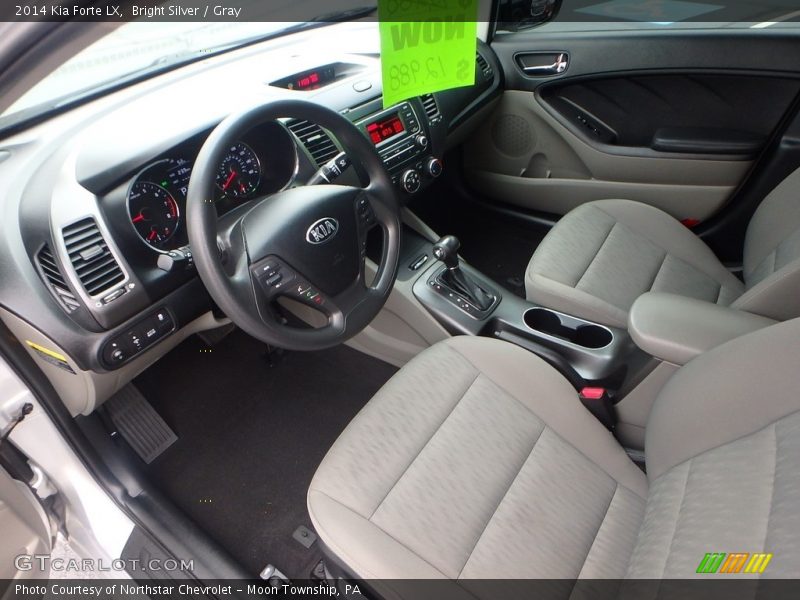 Bright Silver / Gray 2014 Kia Forte LX
