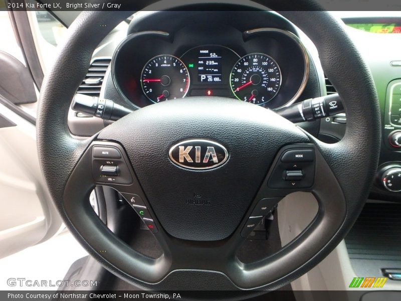 Bright Silver / Gray 2014 Kia Forte LX