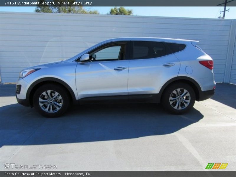 Mineral Gray / Gray 2016 Hyundai Santa Fe Sport