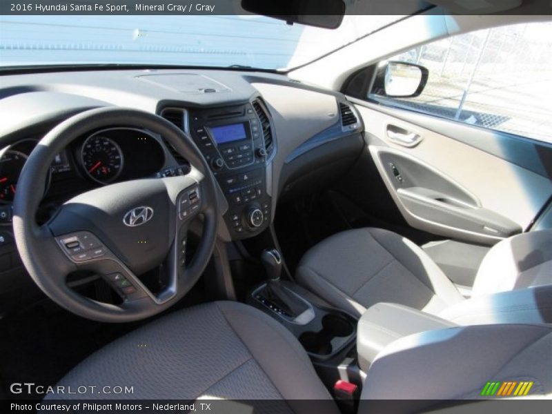 Mineral Gray / Gray 2016 Hyundai Santa Fe Sport