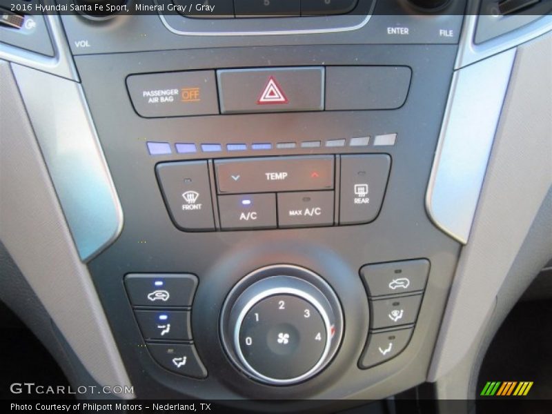 Mineral Gray / Gray 2016 Hyundai Santa Fe Sport