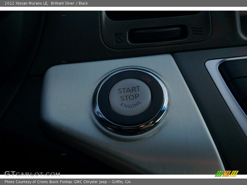 Brilliant Silver / Black 2012 Nissan Murano LE