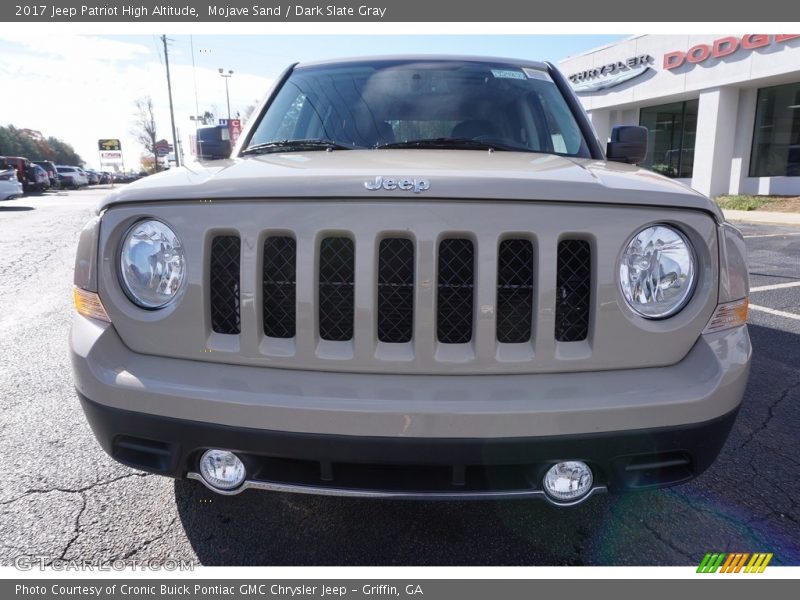 Mojave Sand / Dark Slate Gray 2017 Jeep Patriot High Altitude