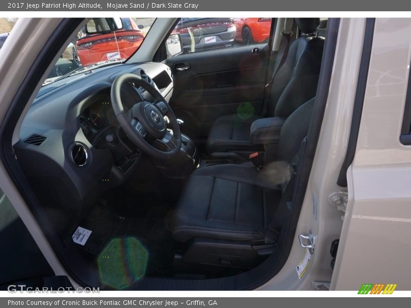 Mojave Sand / Dark Slate Gray 2017 Jeep Patriot High Altitude