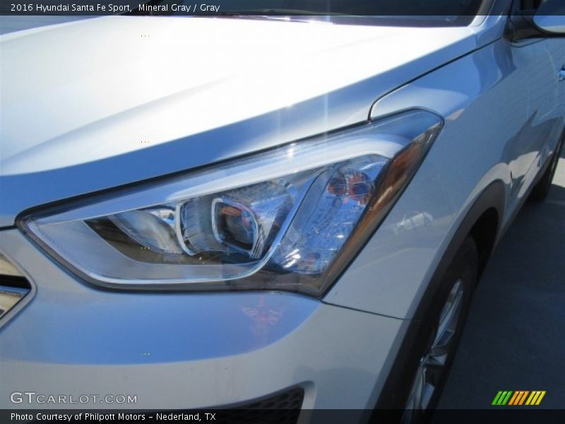 Mineral Gray / Gray 2016 Hyundai Santa Fe Sport