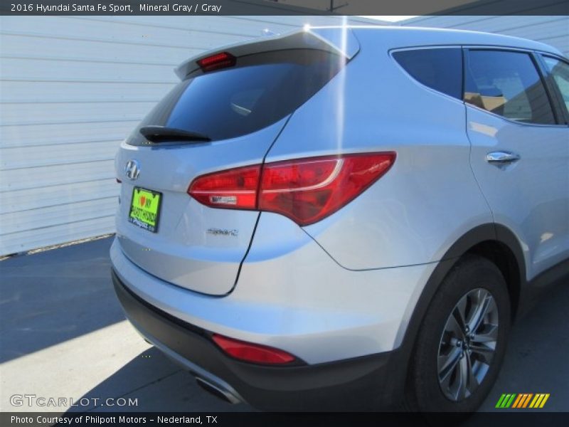 Mineral Gray / Gray 2016 Hyundai Santa Fe Sport