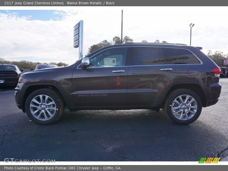 Walnut Brown Metallic / Black 2017 Jeep Grand Cherokee Limited