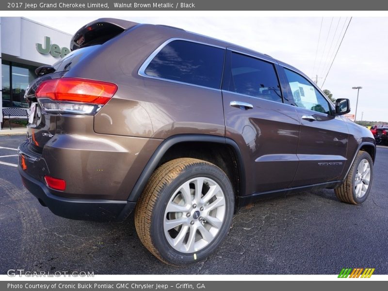 Walnut Brown Metallic / Black 2017 Jeep Grand Cherokee Limited