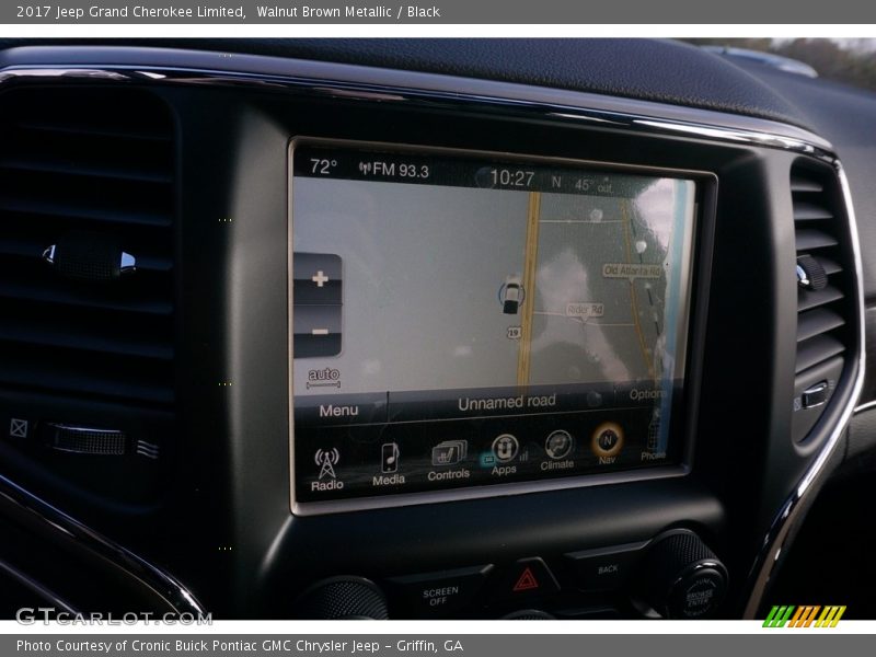 Walnut Brown Metallic / Black 2017 Jeep Grand Cherokee Limited