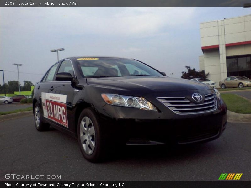 Black / Ash 2009 Toyota Camry Hybrid