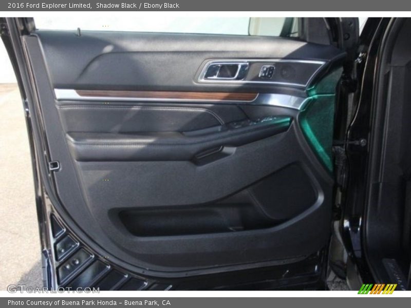 Shadow Black / Ebony Black 2016 Ford Explorer Limited