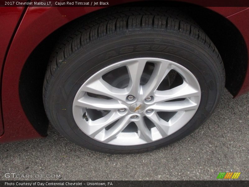 Cajun Red Tintcoat / Jet Black 2017 Chevrolet Malibu LT