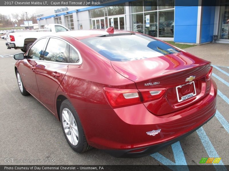 Cajun Red Tintcoat / Jet Black 2017 Chevrolet Malibu LT