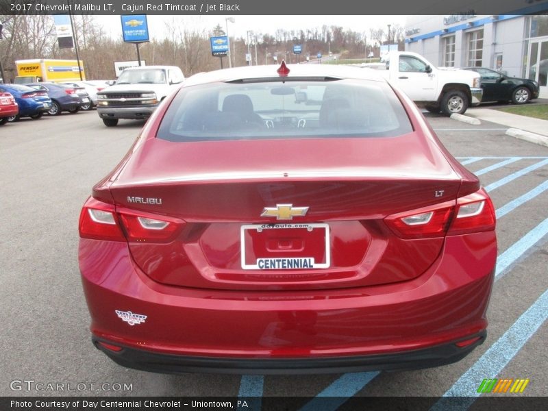 Cajun Red Tintcoat / Jet Black 2017 Chevrolet Malibu LT