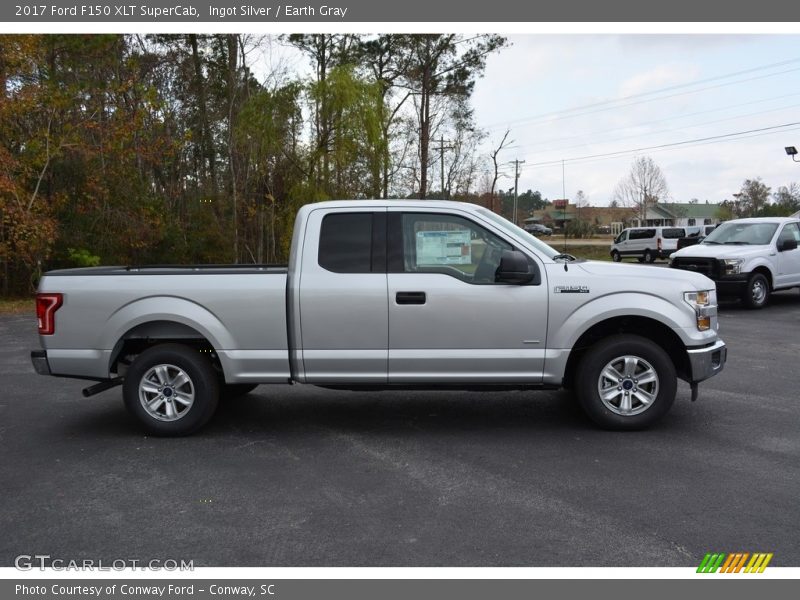  2017 F150 XLT SuperCab Ingot Silver