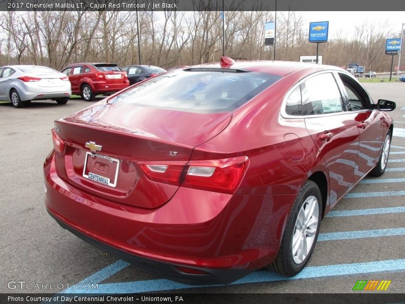 Cajun Red Tintcoat / Jet Black 2017 Chevrolet Malibu LT