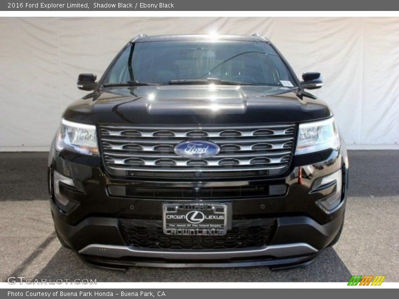 Shadow Black / Ebony Black 2016 Ford Explorer Limited