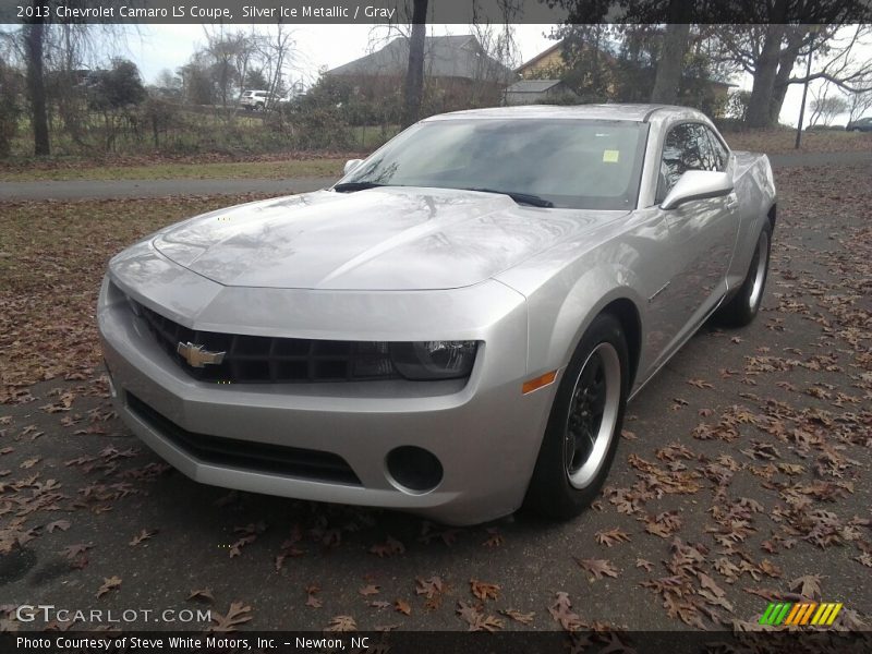 Silver Ice Metallic / Gray 2013 Chevrolet Camaro LS Coupe