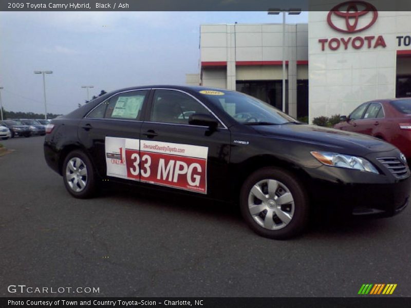 Black / Ash 2009 Toyota Camry Hybrid