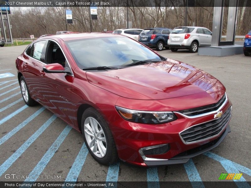 Cajun Red Tintcoat / Jet Black 2017 Chevrolet Malibu LT