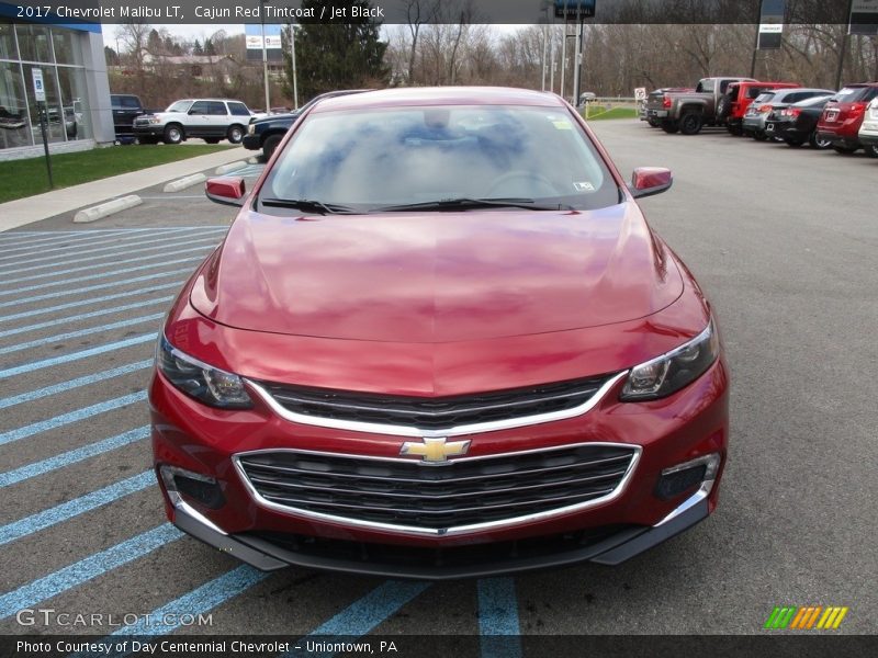 Cajun Red Tintcoat / Jet Black 2017 Chevrolet Malibu LT