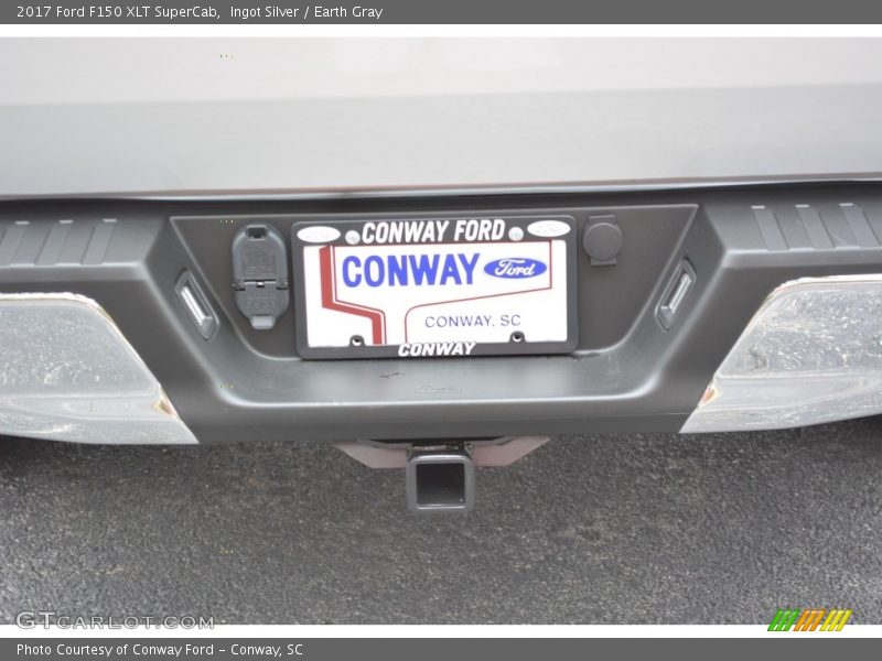 Ingot Silver / Earth Gray 2017 Ford F150 XLT SuperCab