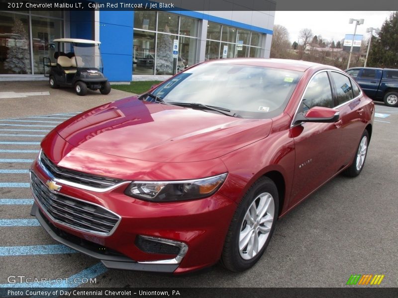 Cajun Red Tintcoat / Jet Black 2017 Chevrolet Malibu LT